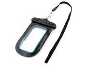 Water Resistance Case Bag Pouch Protective Holder Black for Cell Phone