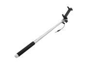 Phone Handheld Wired Extendable Telescopic 8 Sections Selfie Stick Black