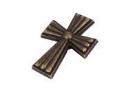 Drawer Cabinet Vintage Style Cross Shaped Pull Handle Knob 58x42x15mm