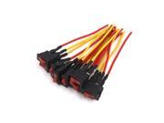 10Pcs AC 250V 6A 125V 10A 2 Position Pre wired Rocker ON Off Switch for Auto Car
