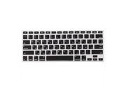 Russian Silicone Keyboard Skin Cover Black for Apple Macbook Air 13 15 17 US