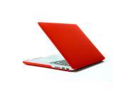 Unique Bargains Plastic Protective Hard Case Cover Red for Apple MacBook Pro Retina 13.3