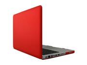 Unique Bargains Laptop Plastic Portable Protector Case Hard Cover Red for Macbook Pro 13.3 Inch