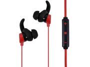 Sport bluetooth 4.1 Wireless Headphone In ear Earbuds Headset Mic Red