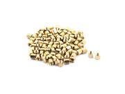 Computer Motherboard M3x5 M3 Female Threaded Bolts Brass Standoff Spacer 100 Pcs