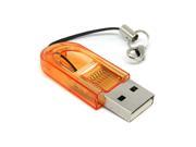 Unique Bargains Mini USB Memory Card Reader for T Flash TF Micro SD new