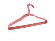 Household Jacket Coat Towel Skirts Pants Blouse Clothes Hanger Red 10 Pcs