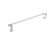 Hotel Home Bathroom Alumimum Wall Mount Single Bar Towel Rack Hanger 60cm Length