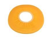 Toilet Closestool Warmer Yellow Washable Cloth Seat Cover Pad