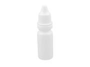 10ml Dropper Plastic Bottle Drop Eye Liquid Squeezable Empty White