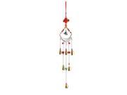 Unique Bargains Home Bedroom Birthday Gift Chinese Knot 6 Bells Hanging Wind Bell Chime Windbell