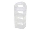 Acrylic Collapsible Earring Necklace Jewelry Display Rack Storage Holder Clear