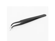 ESD 15 Stainless Steel Curved Anti Static Tweezer Tools Black