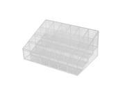 Plastic Trapezoid 24 Grids Makeup Cosmetic Lipstick Organizer Display Stand Rack