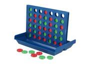 Red Green Plastic Round Piece 2 Players Four In A Line Travel Chess Board Game