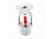 Unique Bargains Red Bulb 20mm Dia Thread 68 Centigrade Water Sprayer Fire Sprinkler Head