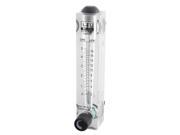 Unique Bargains LZT M 15 Male Thread Water Liquid Flow Measuring Panel Type Flowmeter