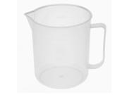 Kitchen Laboratory Environmentally Plastic Measuring Cup Clear 500ml Capacity