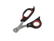 Unique Bargains Black Red Pet Dog Paw Nail Cutter Clipper Grooming Tool