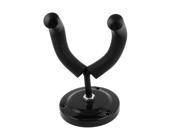 Guitar Bass Violin Wall Mounted Bracket Hanger Hook Holder Stand Rack Black