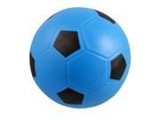 Realistic Blue PVC Inflatable Football Soccer Toy Bauble for Kids Children