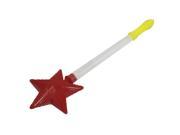 Button Control Colorful Flash Light Five pointed Star Toy Red Yellow