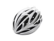 Unisex Adult MTB Mountain Bike Bicycle Cycling Shockproof Helmet Sliver Tone