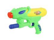 Children Plastic Pump Pressure Squirt Water Gun Toy Yellow Green 12