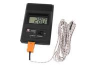 Unique Bargains LCD K Type Digital Thermometer Test TM 902C Thermocouple Wire