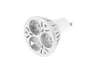 Unique Bargains AC 12V 1W Warm White Lamp 3 LEDs Energy Saving GU10 Light Bulb
