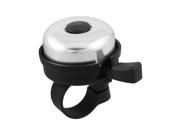 Bicycle Fittings Round Black Plastic Bell Ring for 2.1cm Dia. Handlebar