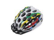 Colorful EPS Shockproof Adjustable Bicycle Unisex Adult Helmet Fits 54 67cm Head