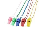 Nylon String Match Basketball Referee Plastic Whistle