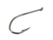 Unique Bargains 29 Pcs 20 Metal Black Fishing Fish Eyeless Barb Hooks