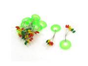 6 in 1 Round Shape Fishing Floaters Bobbers Size L 5 .2mm Long 10 Pcs