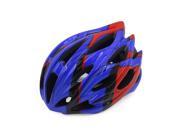 Blue Black Red 24 Vents Adjustable Head Strap 52 62cm EPS Bike Skateboard Helmet
