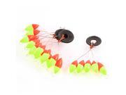 6 in 1 Beads Fishing Floaters Bobbers 16mm Long 4 Pcs