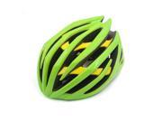 Green Yellow Shockproof Ultralight Integrally Molded EPS Mountain Bike Helmet