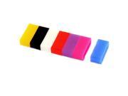 7 Pcs Rubber Wrist Watch Band Fastener Ring Loop for 17.5mm Strap Width