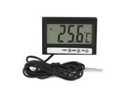 Unique Bargains Mini Digital LCD Temperature Meter Thermometer Indoor