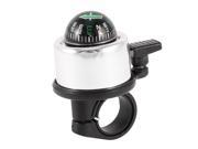 Silver Tone Metal Compass Bell Horn Alarm for Bike Bicycle Ring
