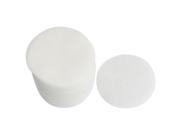 Womens Round Makeup Facial Cleansing White Pads 200 Pcs