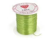 Green Elastic Stretch Beading String Thread Cord Wire 1mm for Jewelry Making