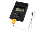 Unique Bargains LCD K Type Digital Thermometer Test TM 902C w Thermocouple Wire