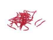 Soft Silicone Earthworm Worm Fishing Bait Lure Tackle 40Pcs Red
