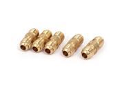 1 4BSP Male Thread 2 Threaded End Hex Nipple Pipe Connectors Fittings 5pcs