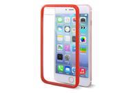 Plastic Anti knock Back Protective Anti slip Shell Phone Case Red for iPhone 7