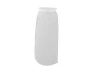 Aquarium Fish Tank Marine Particle Remover Filter Sock Bag Pouch Holder White