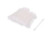 Home Cotton Buds Double Head Ear Makeup Clean Care Tool White 3 Inch Long 100pcs