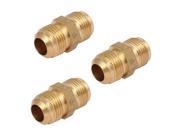 1 2BSP Male Thread Hex Nipple Air Pipe Plumbing Connectors Quick Fittings 3pcs